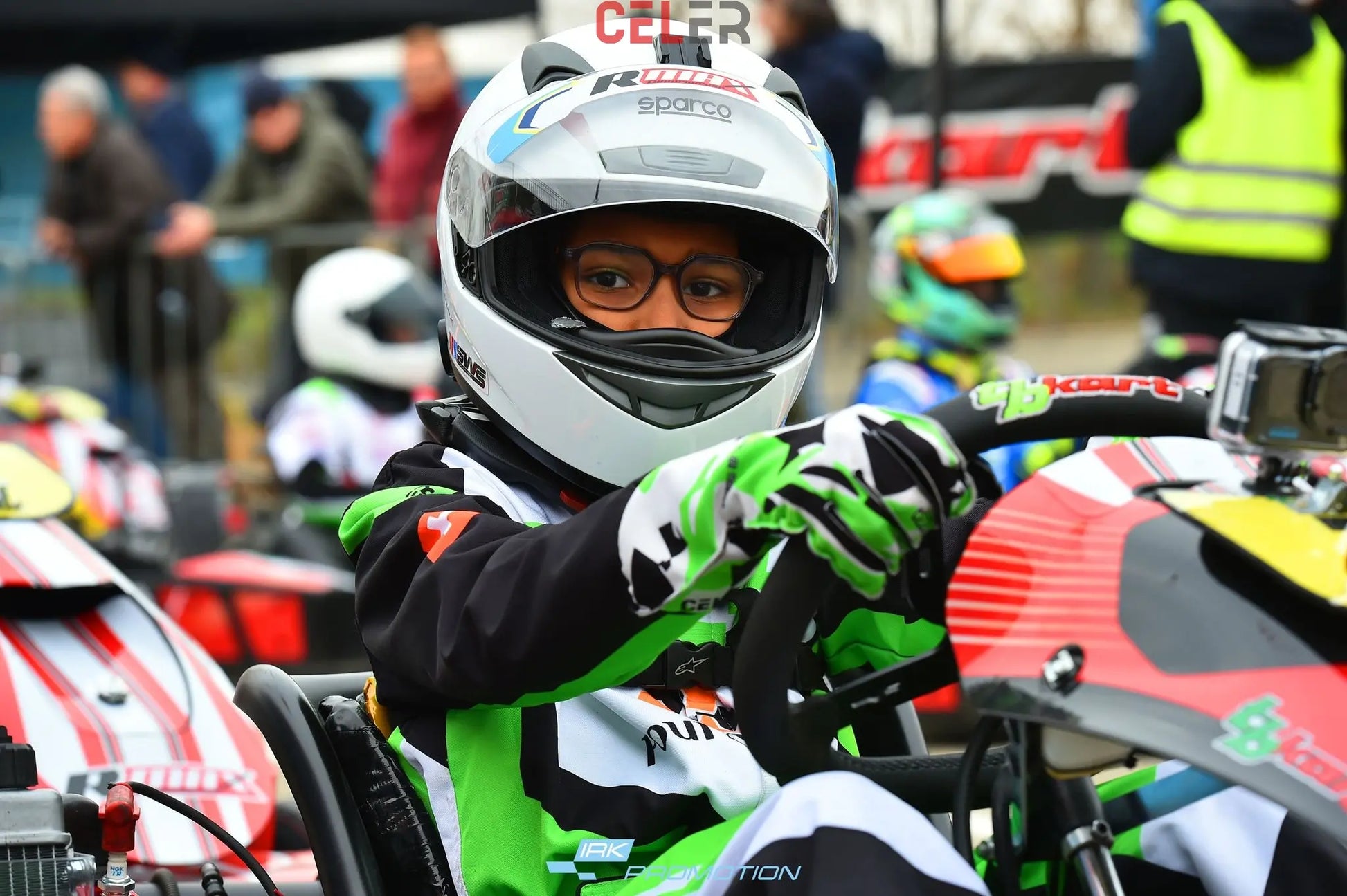 Combinaison karting personnalisée Celer Kart Equipment