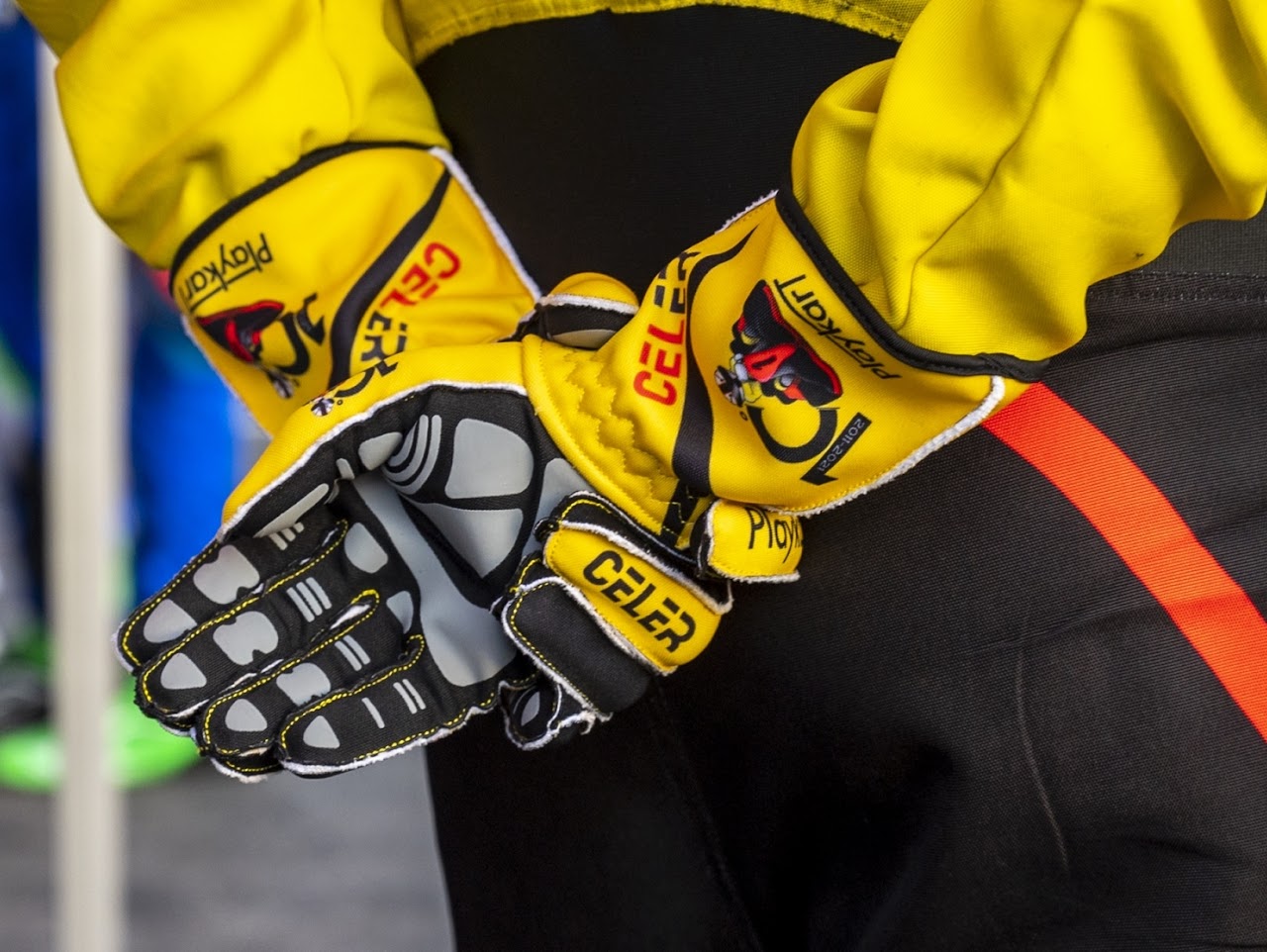 Gants karting pro personnalisés