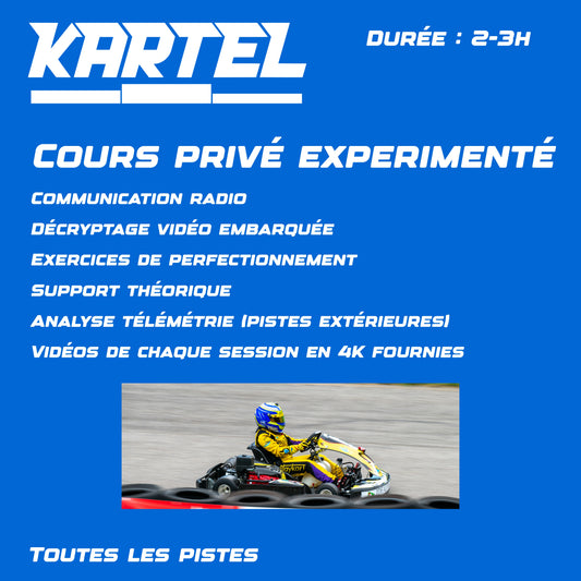 2. Cours privé experimenté 2-3h